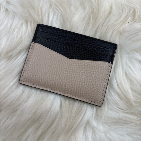 Kate Spade Black and Tan Card Holder - Picture 2 of 5